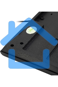 Комплект клавиатура + мышь Oklick 630M клав:черный мышь:черный USB