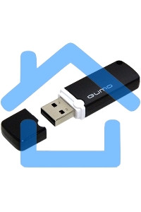 Флешка USB 2.0 QUMO 32 Gb Optiva 02 черный