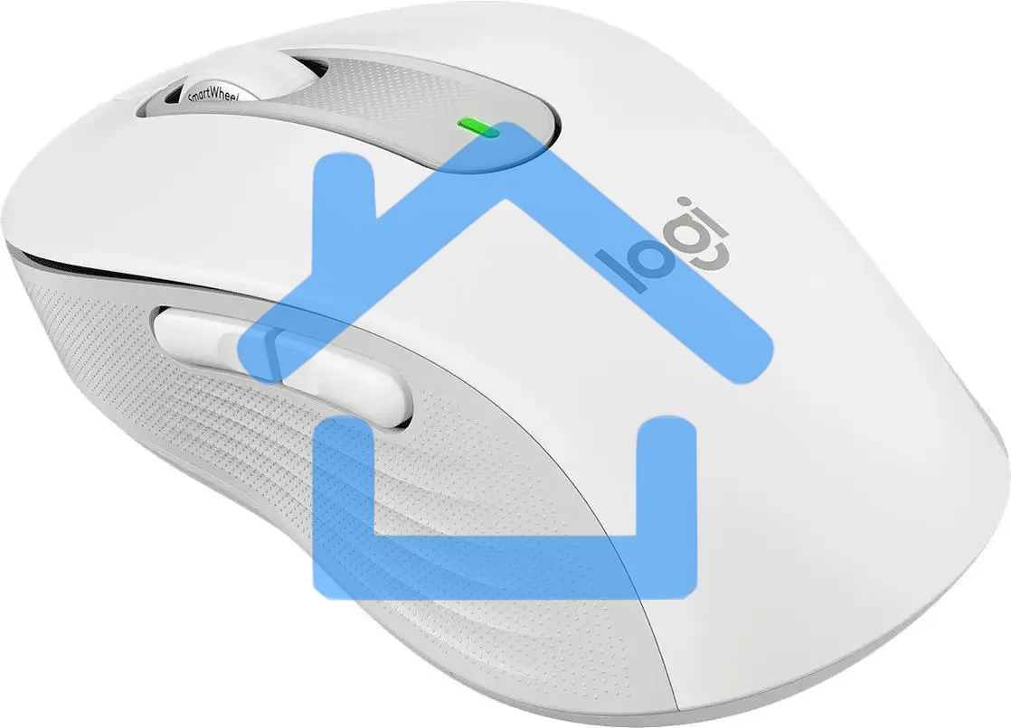 Мышь беспроводная Logitech Signature M650 белый, 4000 dpi, радиоканал, Bluetooth, USB, кнопки - 5