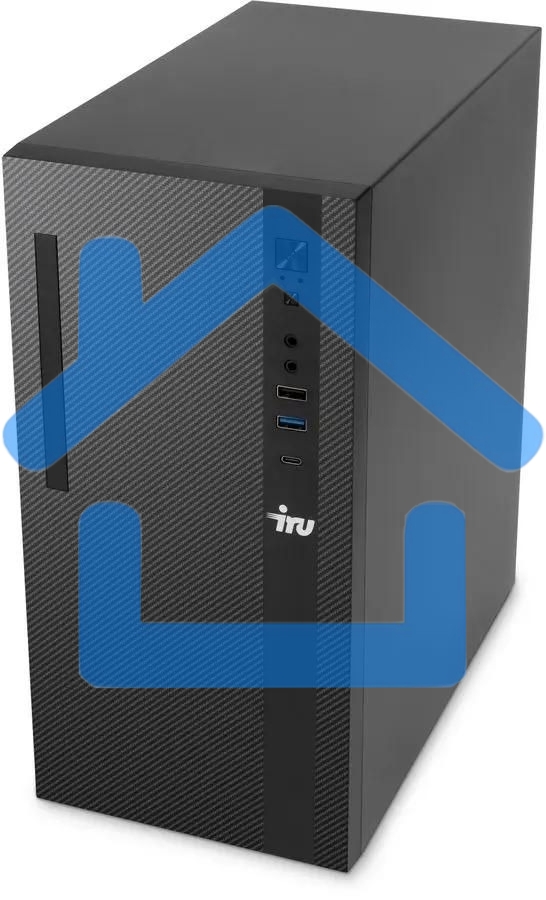 Персональный компьютер IRU 310SC MT i7 12700 (2.1) 32Gb SSD1Tb UHDG 770 Windows 11 Professional GbitEth 200W черный (2017895)