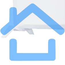 Конвектор Аксион ТКС-1000, белый, 1000 Вт, 15 м2, термостат