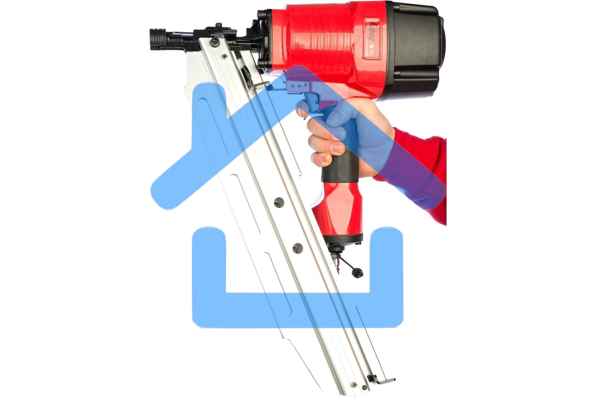 Пистолет гвоздезабивной пневматический FUBAG N90100156 длина гвоздя 50-90мм 2.8х3.8 50шт 120л/м