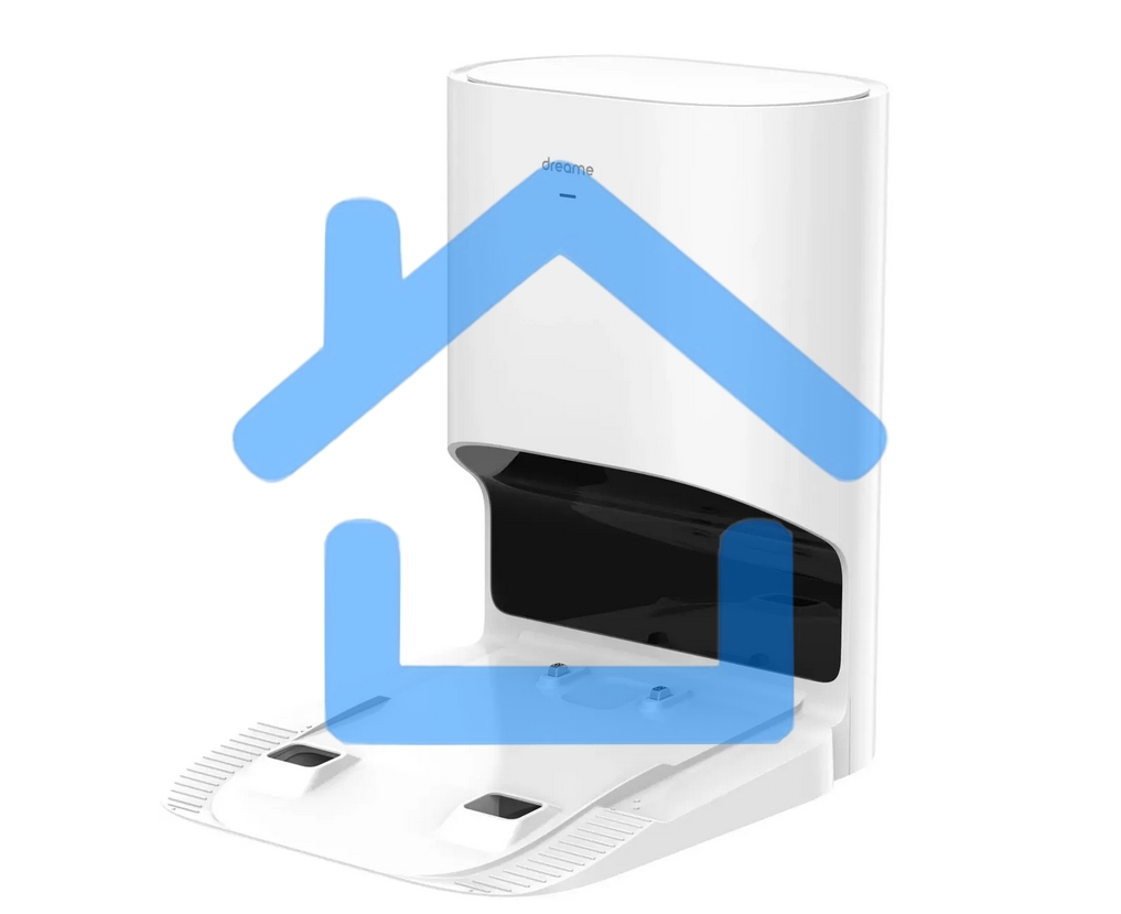 Робот-пылесос Dreame RLS3D Vacuum and Mop D10 Plus белый, 46 Вт, 5200 мА·ч Li-Ion, уборка сухая/влажная, пылесборник контейнер 0.4 л