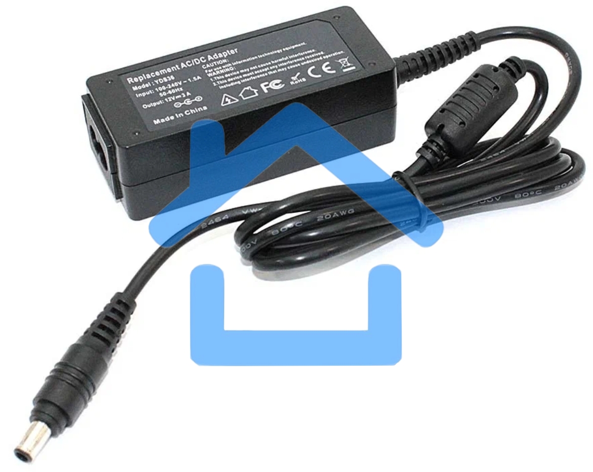 Блок питания для монитора и телевизора LCD 12V 3A, 5.0x3.0 OEM