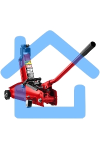 Домкрат STAYER 43153-2 гидравлический подкатной red force 2т 130-350мм