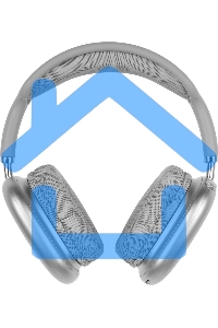 Наушники мониторные Hoco Air Triumph W35 серебристый беспроводные bluetooth оголовье