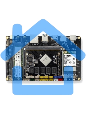 Одноплатный компьютер Firefly AIO-3399J-4Gb 4G+16G HDMI IN, Core-3399J soldered with his backplane