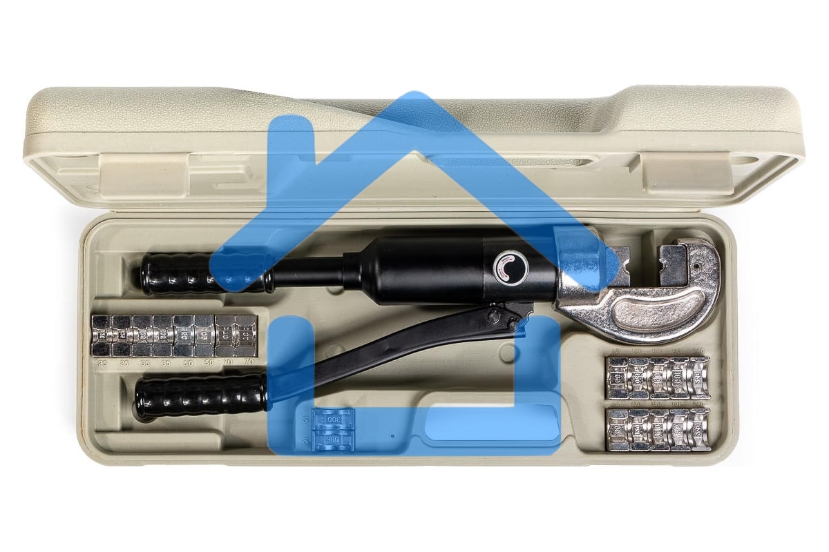 Пресс гидравлический ручной КВТ ПГРс-300у комплект