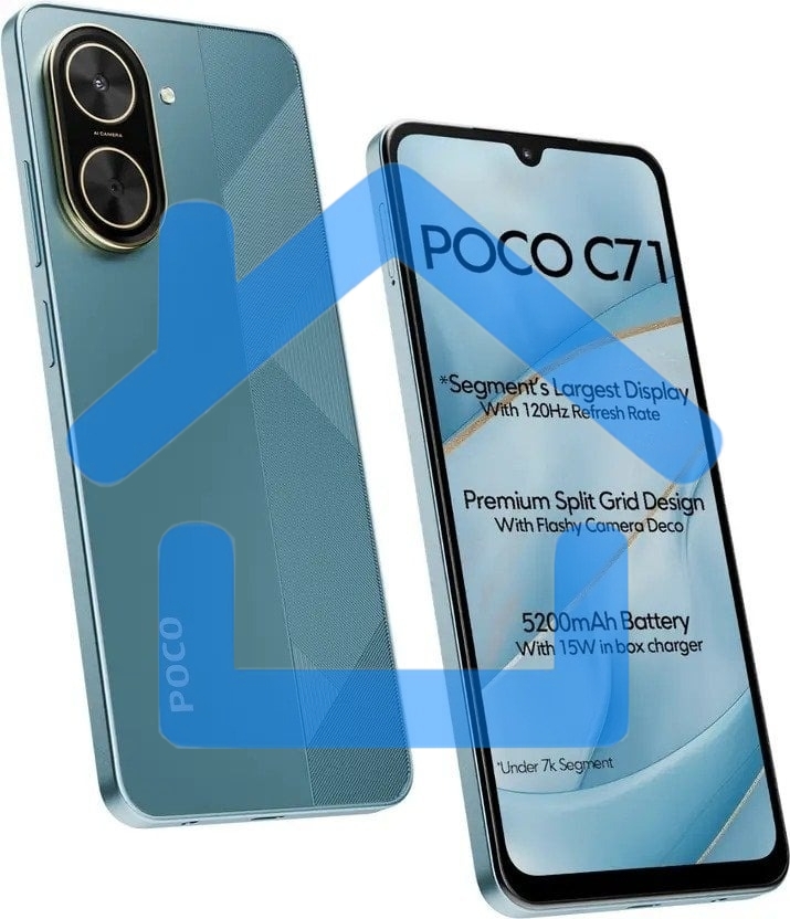 Смартфон POCO C71 RU 4/128Gb синий