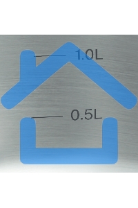Кастрюля Rondell Bayoneta RDS-1807 3.1л. d=20см (с крышкой) стальной