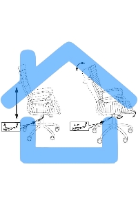 Кресло руководителя Бюрократ CH-883/IVORY слоновая кость, искусственная кожа, крестовина хром (упаковка из 2х шт)