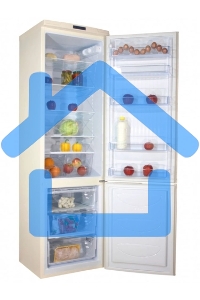 Холодильник DON R-295 BE бежевый мрамор двухкамерный 259/101л морозилка снизу