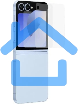 Защитная пленка для экрана Samsung прозрачный для Samsung Galaxy Z Flip6 прозрачный 2шт. (EF-UF741CTEGRU)