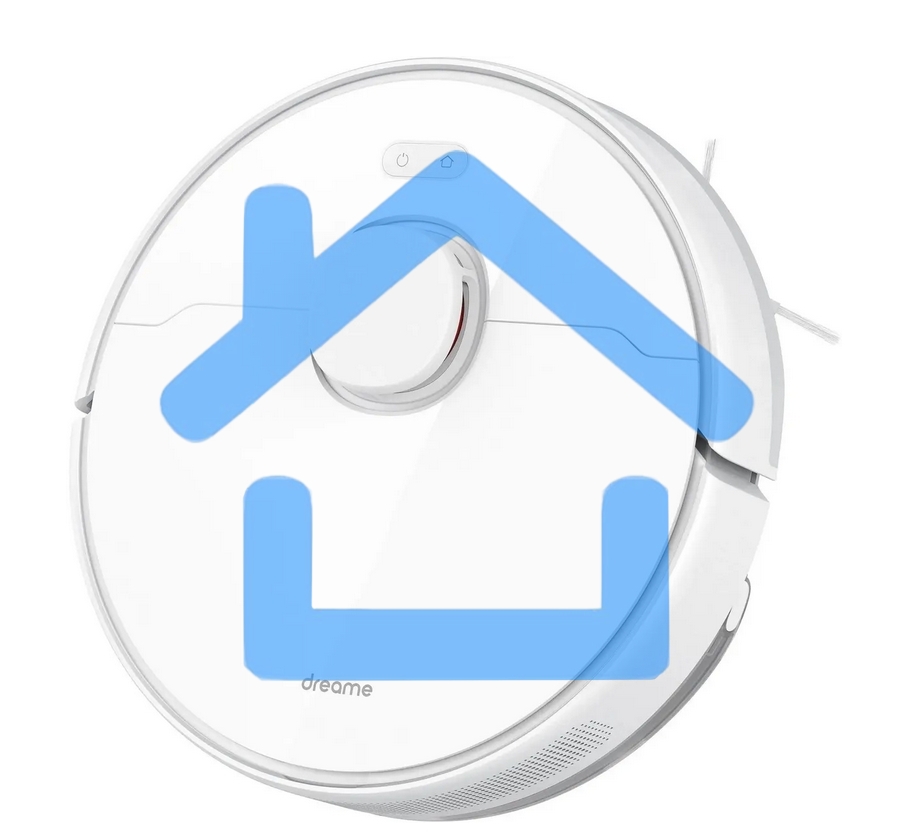 Робот-пылесос Dreame RLS3D Vacuum and Mop D10 Plus белый, 46 Вт, 5200 мА·ч Li-Ion, уборка сухая/влажная, пылесборник контейнер 0.4 л