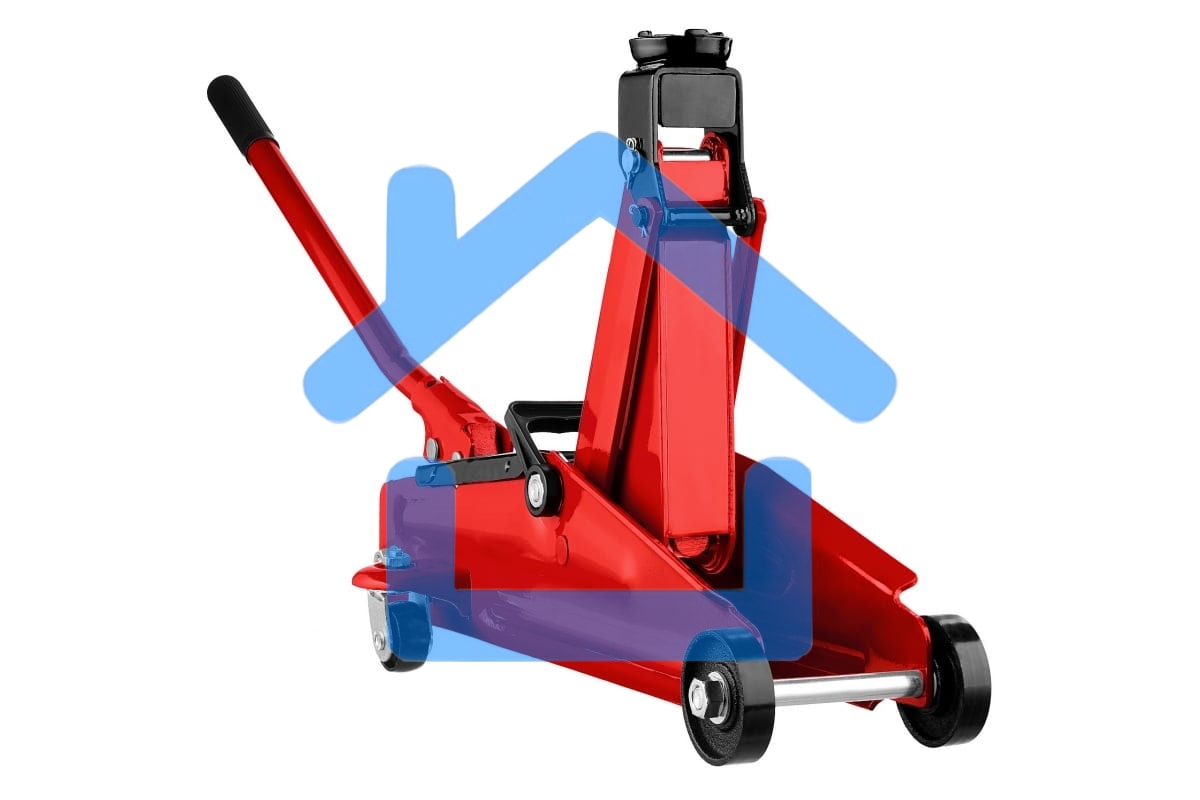 Домкрат STAYER 43153-2 гидравлический подкатной red force 2т 130-350мм
