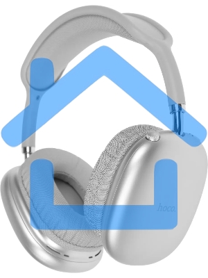 Наушники мониторные Hoco Air Triumph W35 серебристый беспроводные bluetooth оголовье