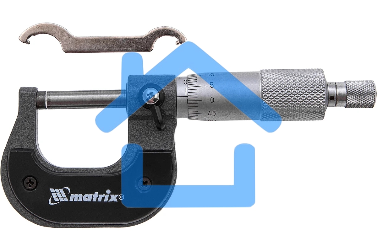 Микрометр механический MATRIX 317255, 0-25 мм