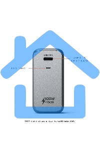 Сетевое зарядное устройство Satechi ST-UC100WSM-EU Charger 100W с технологией GaN Power, серый космос