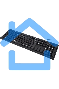 Комплект клавиатура + мышь Oklick 630M клав:черный мышь:черный USB