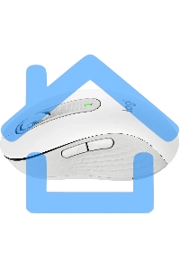 Мышь беспроводная Logitech Signature M650 белый, 4000 dpi, радиоканал, Bluetooth, USB, кнопки - 5