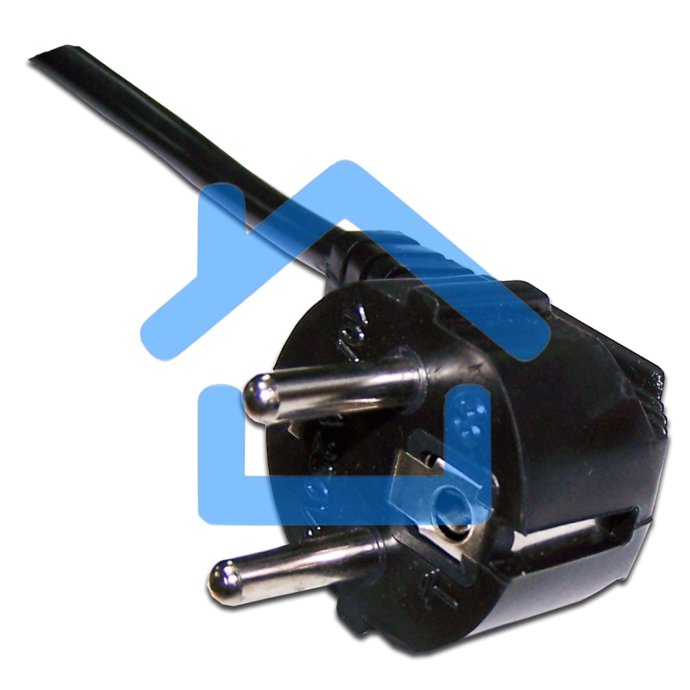 Шнур питания Lanmaster LAN-PP13/SHA-7.0-BK C13-Schuko проводник.:3x0.75мм2 7м 220В 10А черный