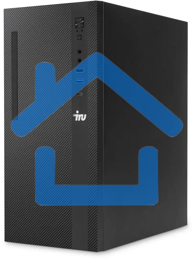 Персональный компьютер IRU 310SC MT i7 12700 (2.1) 32Gb SSD1Tb UHDG 770 Windows 11 Professional GbitEth 200W черный (2017895)