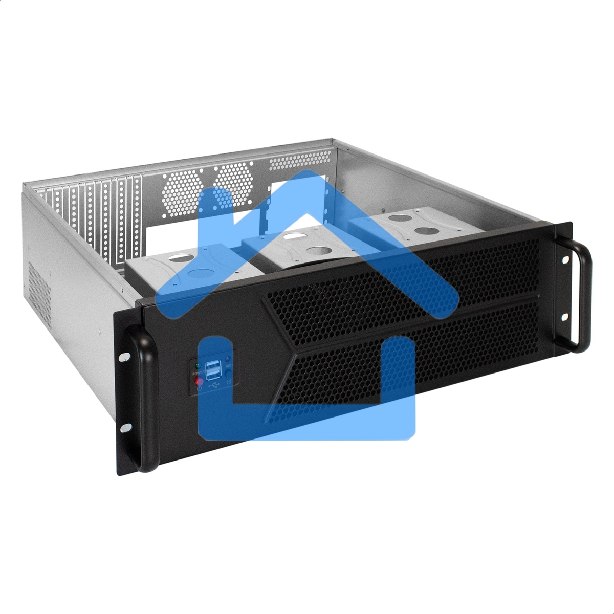 Серверный корпус ExeGate Pro 3U400-07 (RM 19