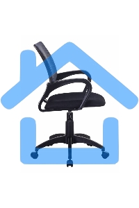 Кресло компьютерное Бюрократ CH-695NLT темно-серый TW-04 сиденье черный TW-11, сетка/ткань, крестовина пластик