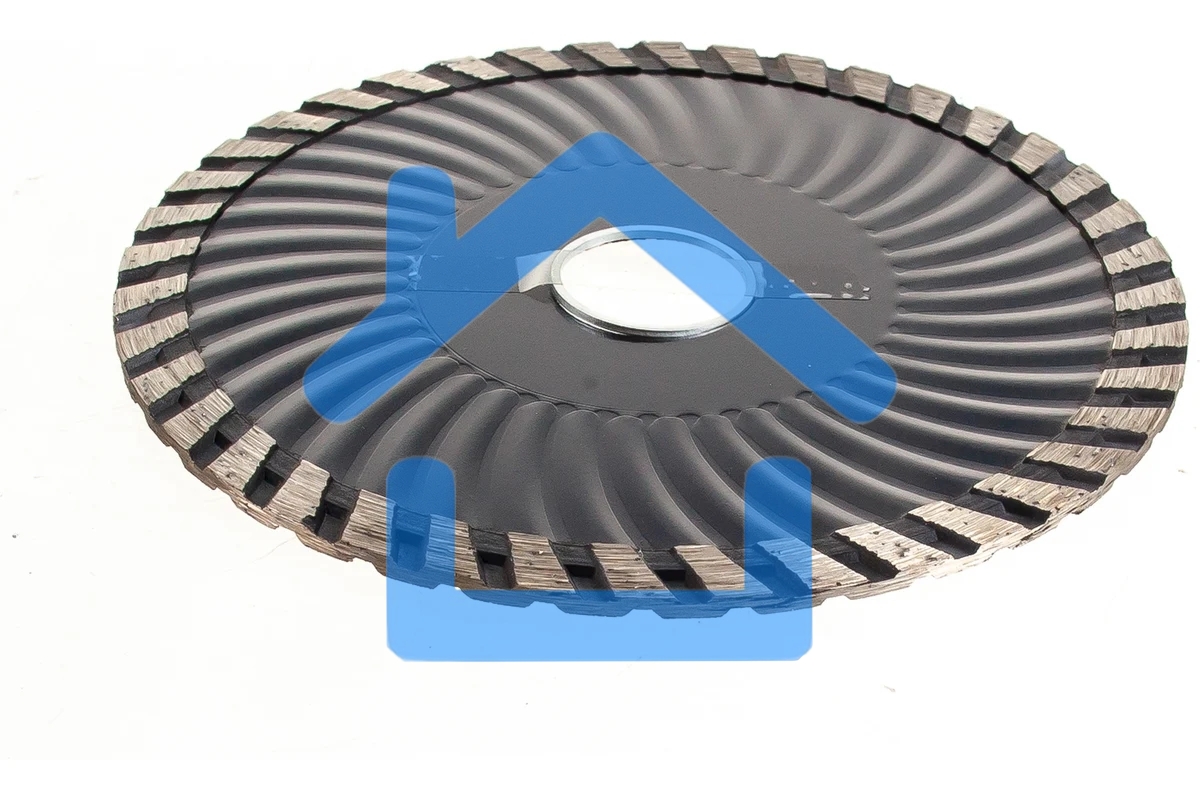 Диск алмазный отрезной Turbo, 115 х 22,2 мм, сухая резка Sparta