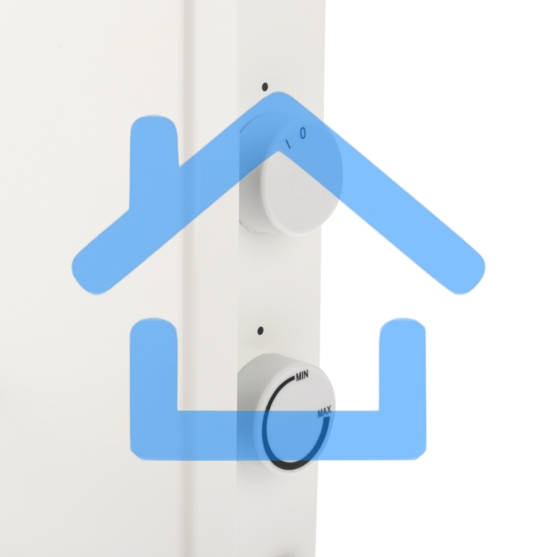 Конвектор Rexant 60-0126 белый, 500 Вт, 10 м2, термостат