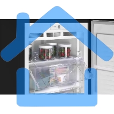 Морозилка Nordfrost DF 265 BAP, черный, 210л, 5 ящиков