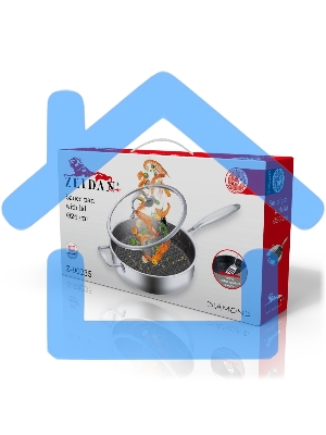 Сотейник с крышкой Zeidan Z-90235