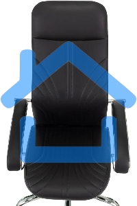 Кресло руководителя Бюрократ CH-610SL черный эко.кожа крестов. металл хром пластик черный