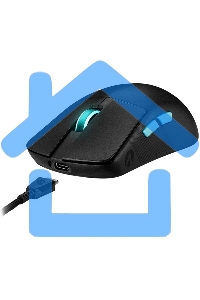 Мышь беспроводная/проводная ASUS ROG Harpe Ace Aim Lab Edition черный, 36000 dpi, радиоканал, Bluetooth, USB, кнопки - 5