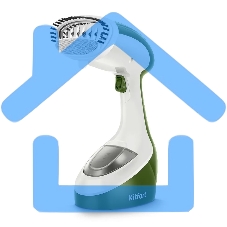 Отпариватель ручной Kitfort КТ-9297 1600Вт белый/зеленый