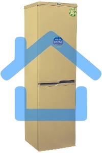 Холодильник DON R-295 Z золотой песок двухкамерный 259/101л морозилка снизу