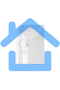 Конвектор Starwind SHV1020 белый 2000 Вт, 25 м2, термостат