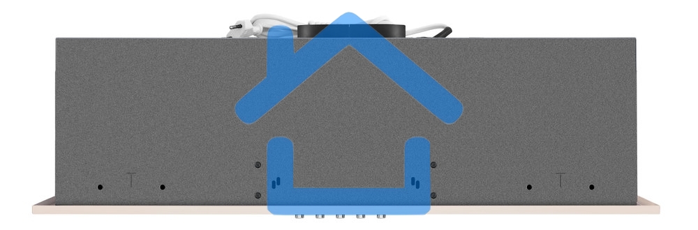 Вытяжка полновстраиваемая Maunfeld Crosby Singl 60, бежевый, 59.8 см, 850 куб. м/ч, 48 дБ