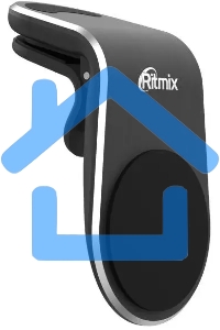 Держатель Ritmix RCH-009 V Magnet магнитный черный (80000771)