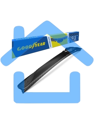 Бескаркасная щетка GOODYEAR GY000437 PREMIUM 17''/43см