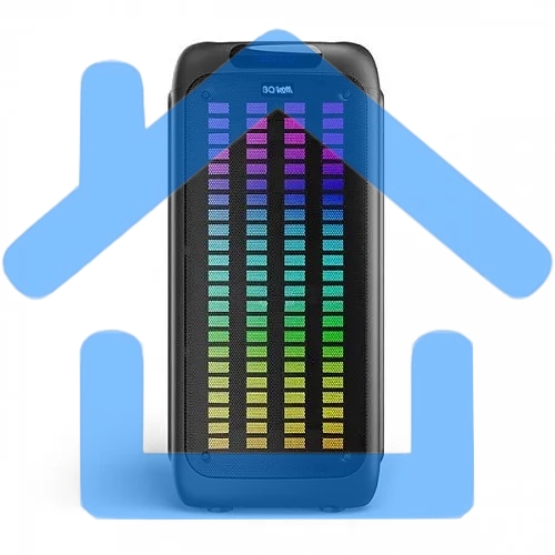 Портативная Bluetooth-колонка BQ PBS1010 черный 80 Вт