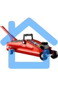 Домкрат STAYER 43153-2 гидравлический подкатной red force 2т 130-350мм