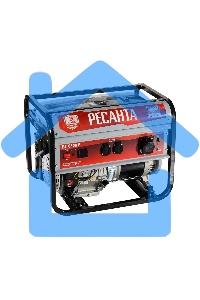 Электрогенератор бензиновый Ресанта БГ 6500 Р, 5.5 кВт, 66 дБ, 72.8 кг