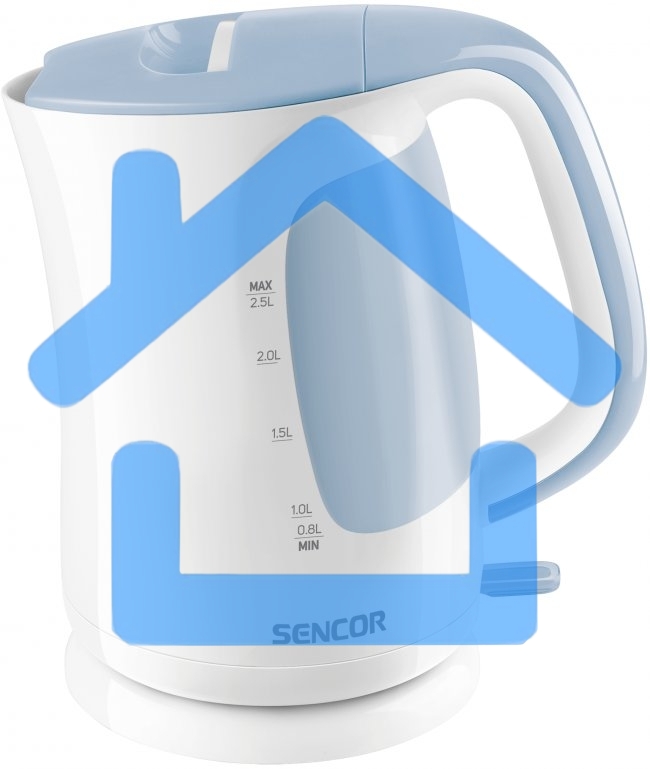 Чайник электрический Sencor SWK 2510WH пластик, 2,5 л, 2200 Вт, белый