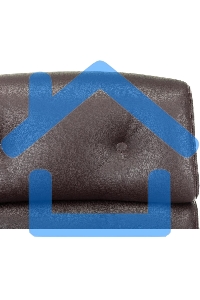 Кресло руководителя Бюрократ _DAO/BROWN коричневый, кожа, крестовина алюминий