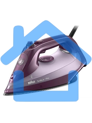 Утюг Braun SI7181VI сиреневый/фиолетовый