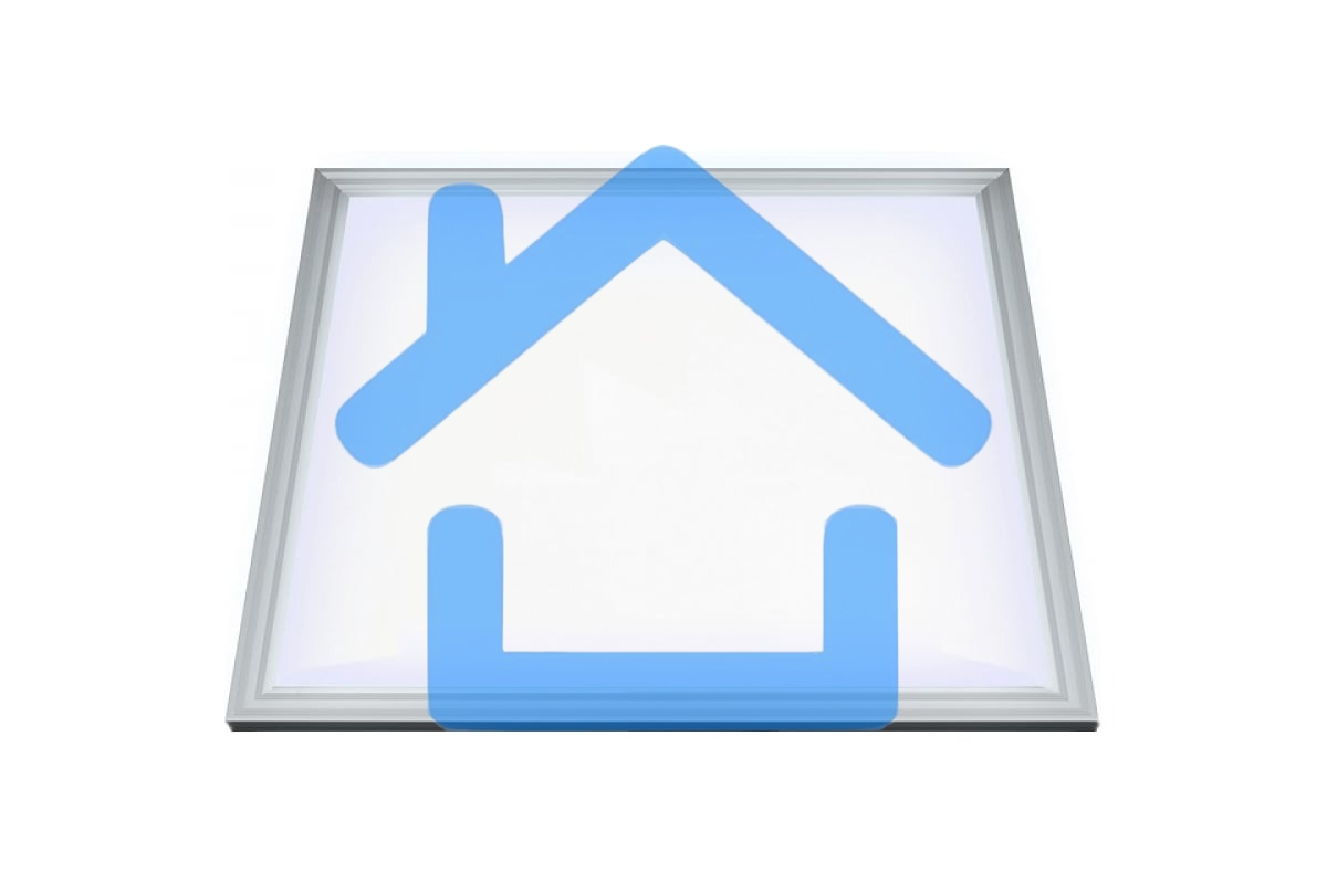 Светильник светодиодный потолочный встраиваемый UNIEL Effective, белый свет 4000K, корпус серебристый, в комплекте с и/п