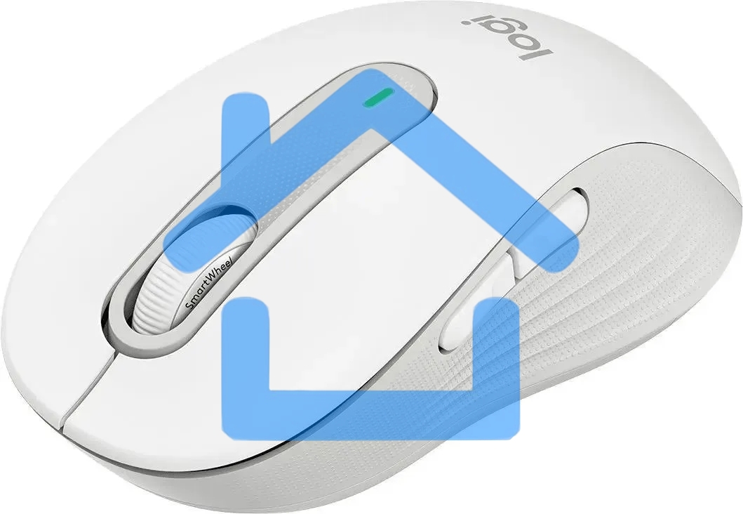 Мышь беспроводная Logitech Signature M650 белый, 4000 dpi, радиоканал, Bluetooth, USB, кнопки - 5