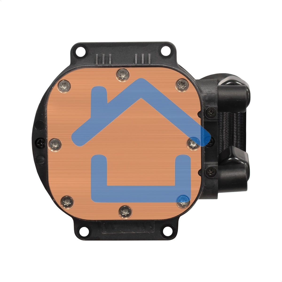 Система водяного охлаждения ExeGate BlackWater-360.PWM.RGb черный, 120 мм, алюминий/медь, 2000 об/мин, 37 дБ, 4 pin, 280 Вт