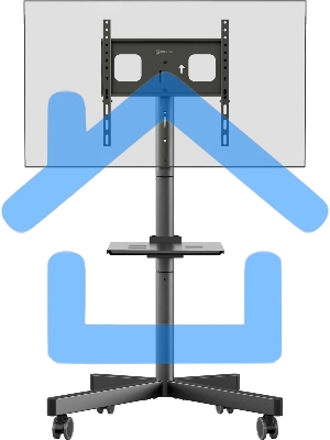 Стойка для телевизора ONKRON TS1137 черный 23